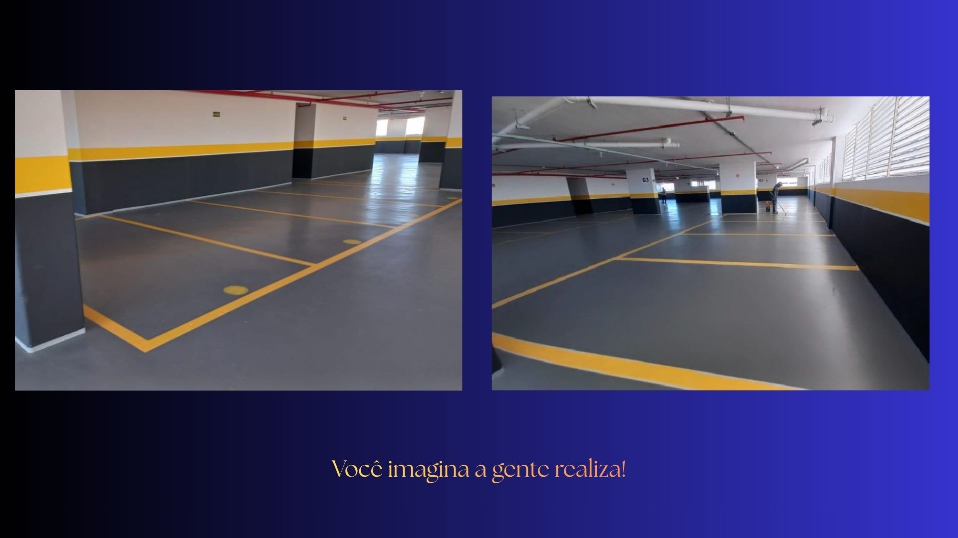 Estacionamento – Pintura e Sinalização