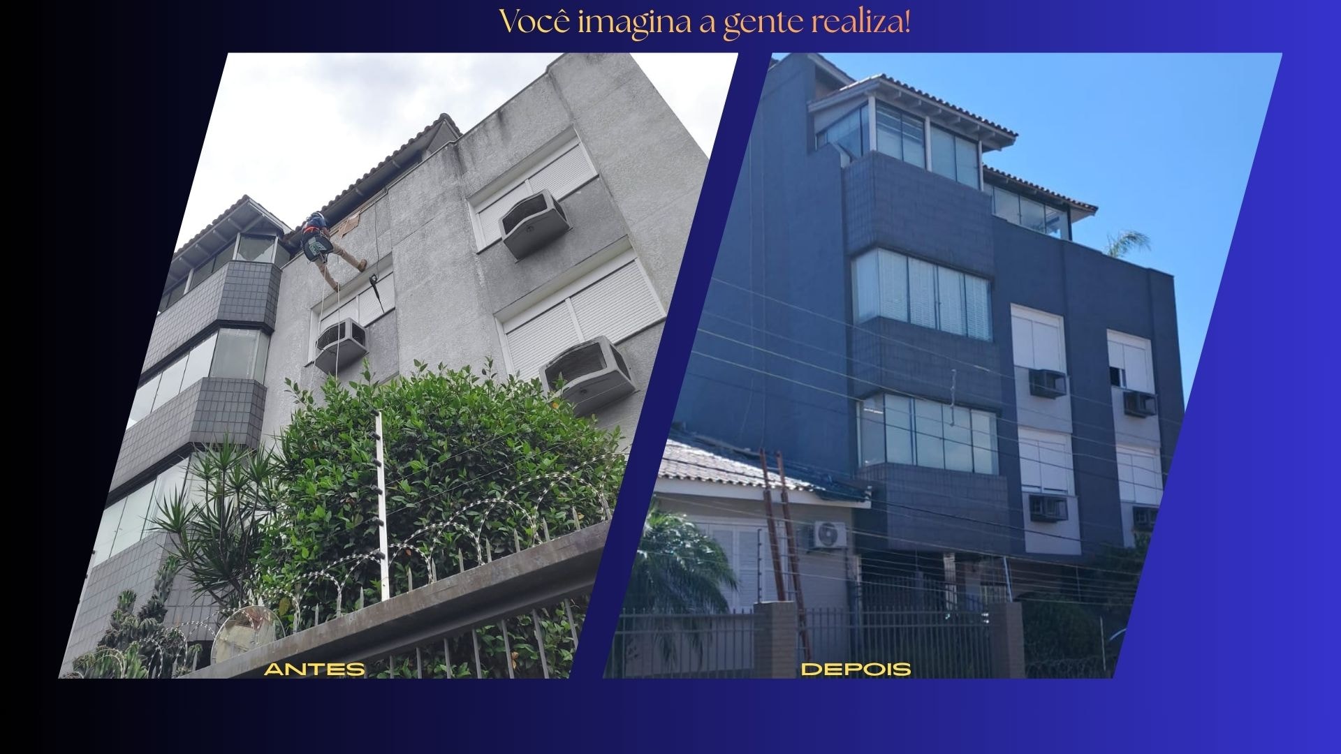 Fachada Residencial – Antes e Depois